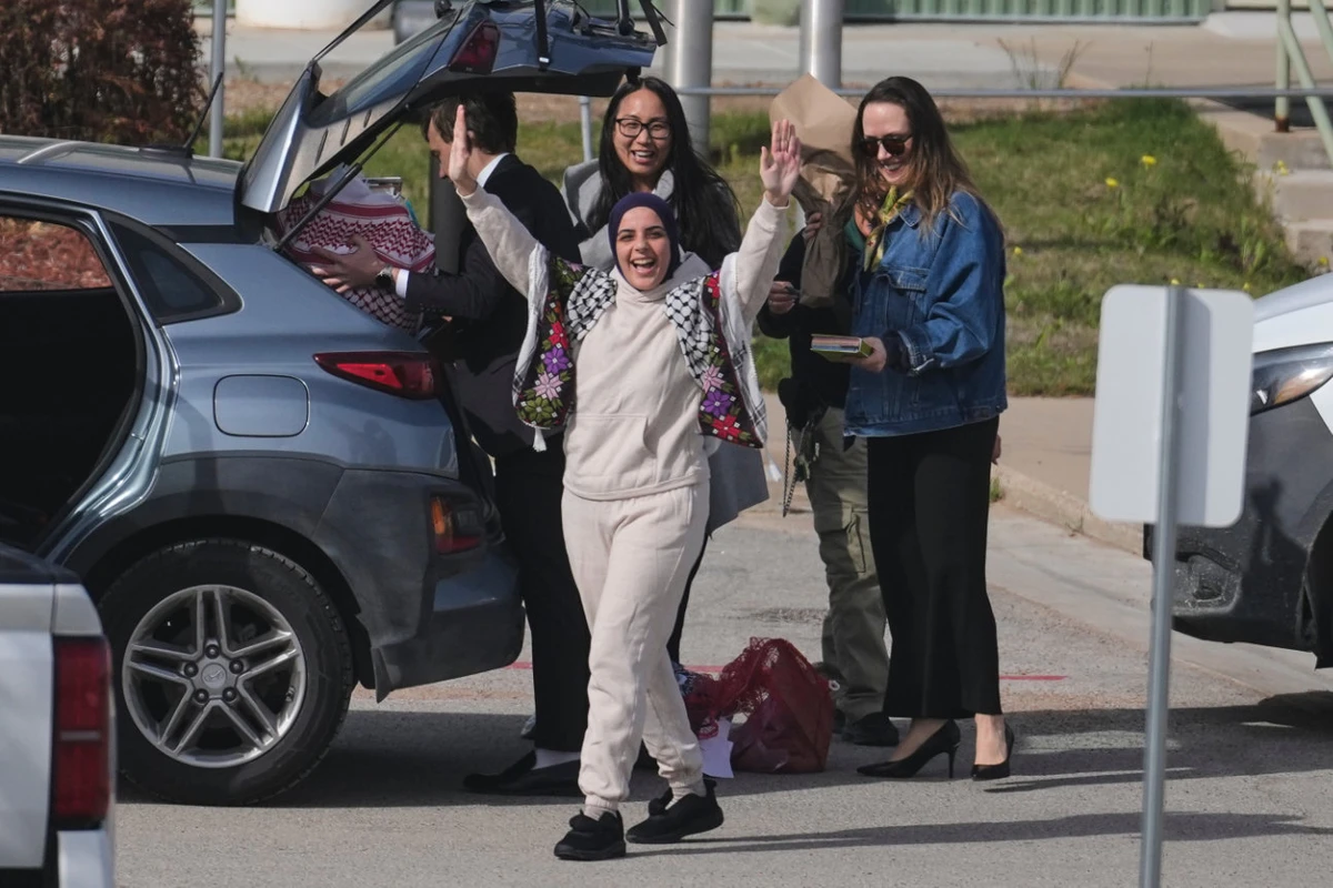 Last protester in immigration detention after Trump’s campus crackdown has been released