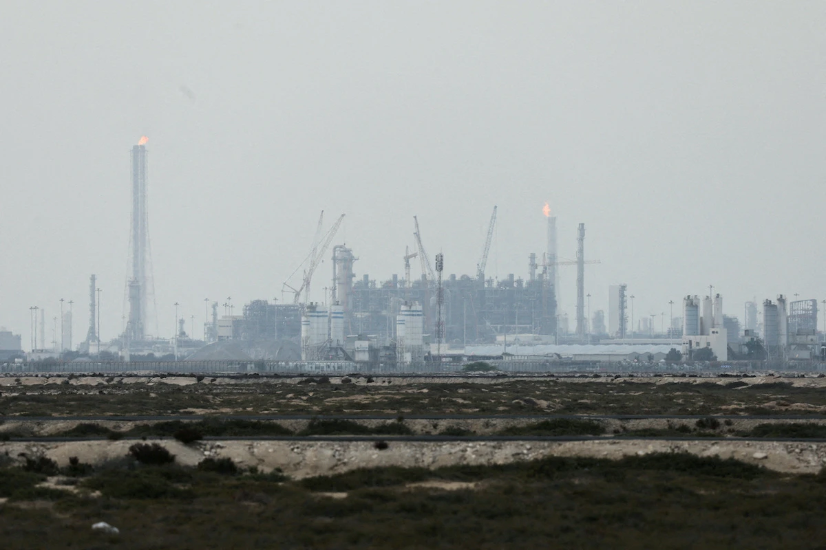 Qatar Energy's Ras Laffan Industrial City in Qatar was hit by a missile attack on Wednesday, (Reuters/File)