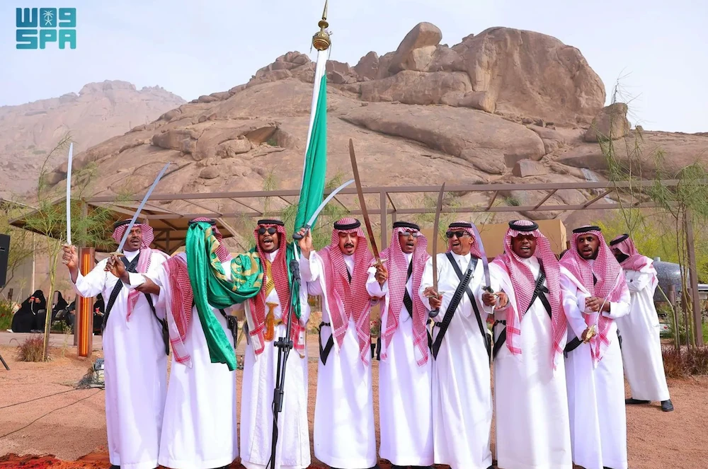Eid festivities are illuminating cities across Saudi Arabia with vibrant cultural events, fireworks, entertainment events and traditional decorations, marking a joyous end to Ramadan. (SPA)