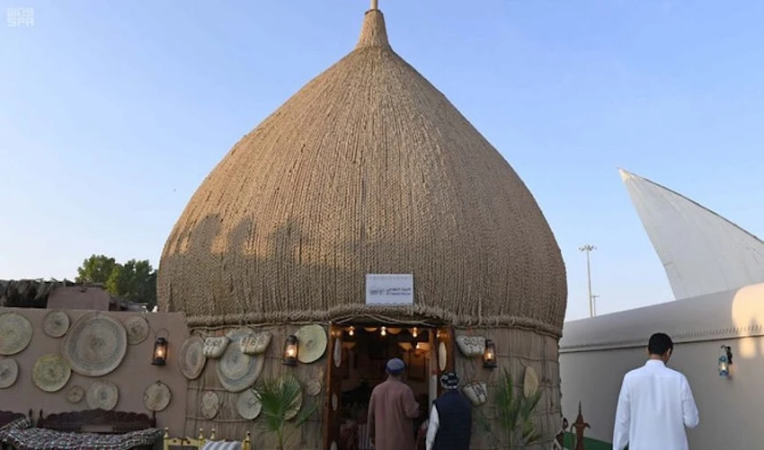 Today, Jazani huts are found in prominent locations, including the lobbies of major hotels, national festivals, and agritourism farms, where they have transitioned from traditional dwellings into living cultural symbols reflecting national identity. (SPA)