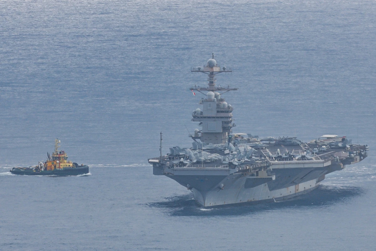 According to the military, the facility was used to “develop and manufacture long-range naval cruise missiles, which are capable of rapidly destroying targets at sea and on land.” (AFP