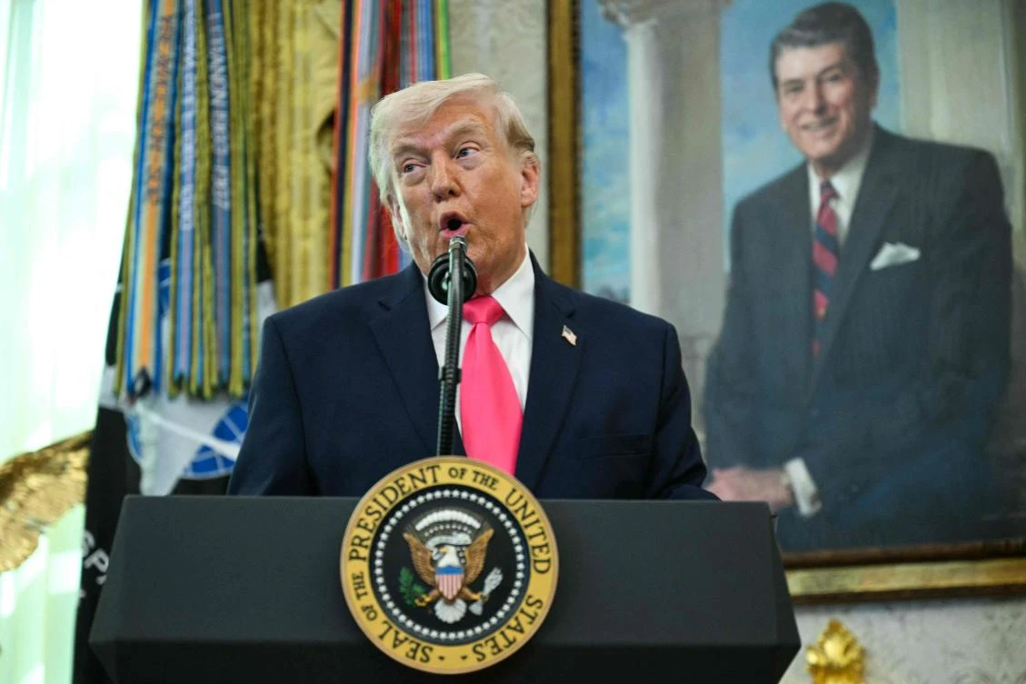 US President Donald Trump. (AFP)
