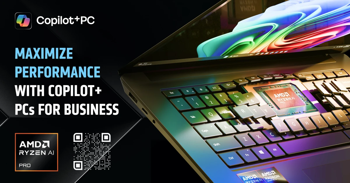 AMD latest technologies help businesses increase performance, protect data