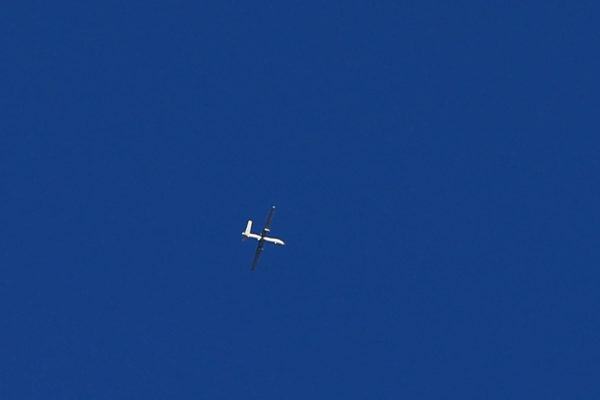 File photo shows Syrian army reports ‘large-scale’ drone attack on bases near Iraq border. (AFP)
