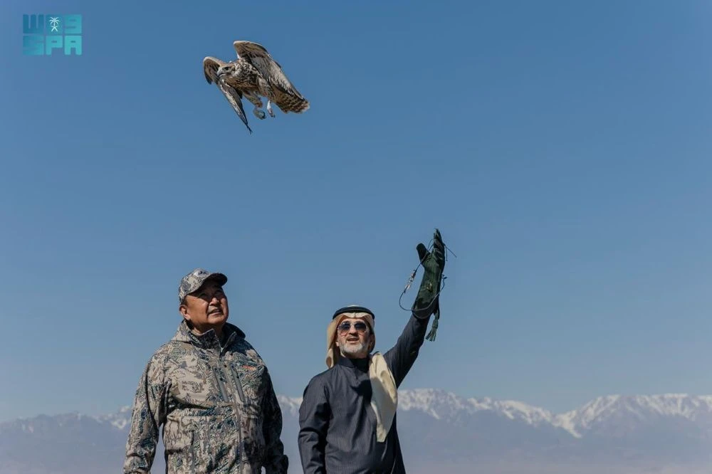 Saudi club releases Saker falcons in Kazakhstan
