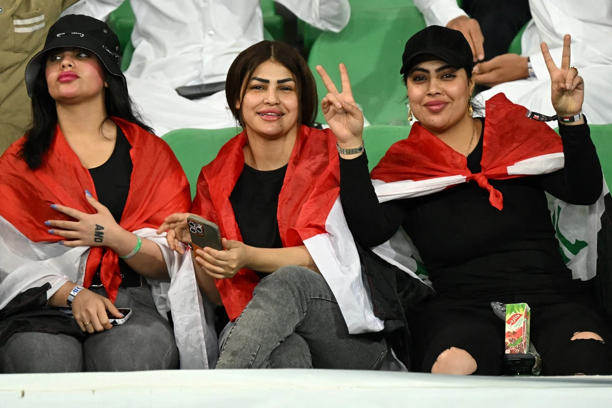Iraq’s passionate fans might not be able to make the journey to Mexico for their crucial World Cup qualifier, but the locals in Mexico have taken the Lions of Mesopotamia to their hearts. (AFP/File Photo)