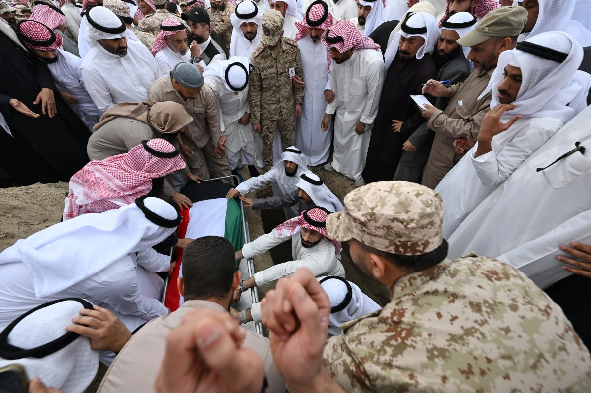 Since the start of the war, Kuwait’s military and Health Ministry have reported six deaths. (AFP)