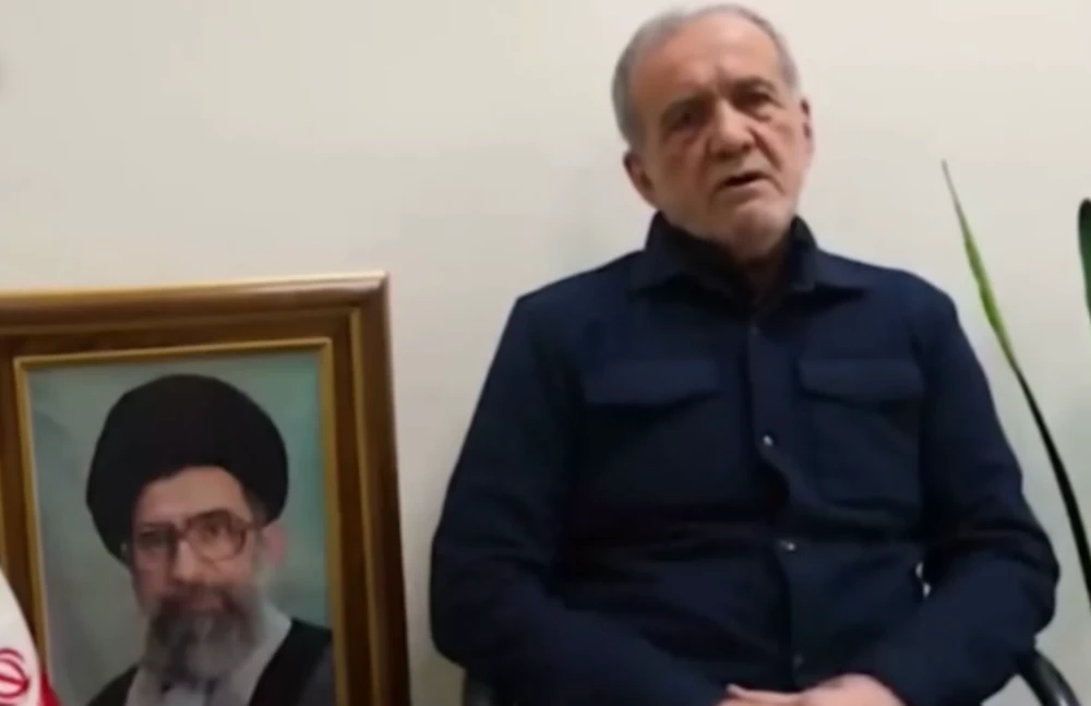 On Saturday, March 7, Iranian President Masoud Pezeshkian made headlines when he apologized to the Gulf countries. (Screenshot)