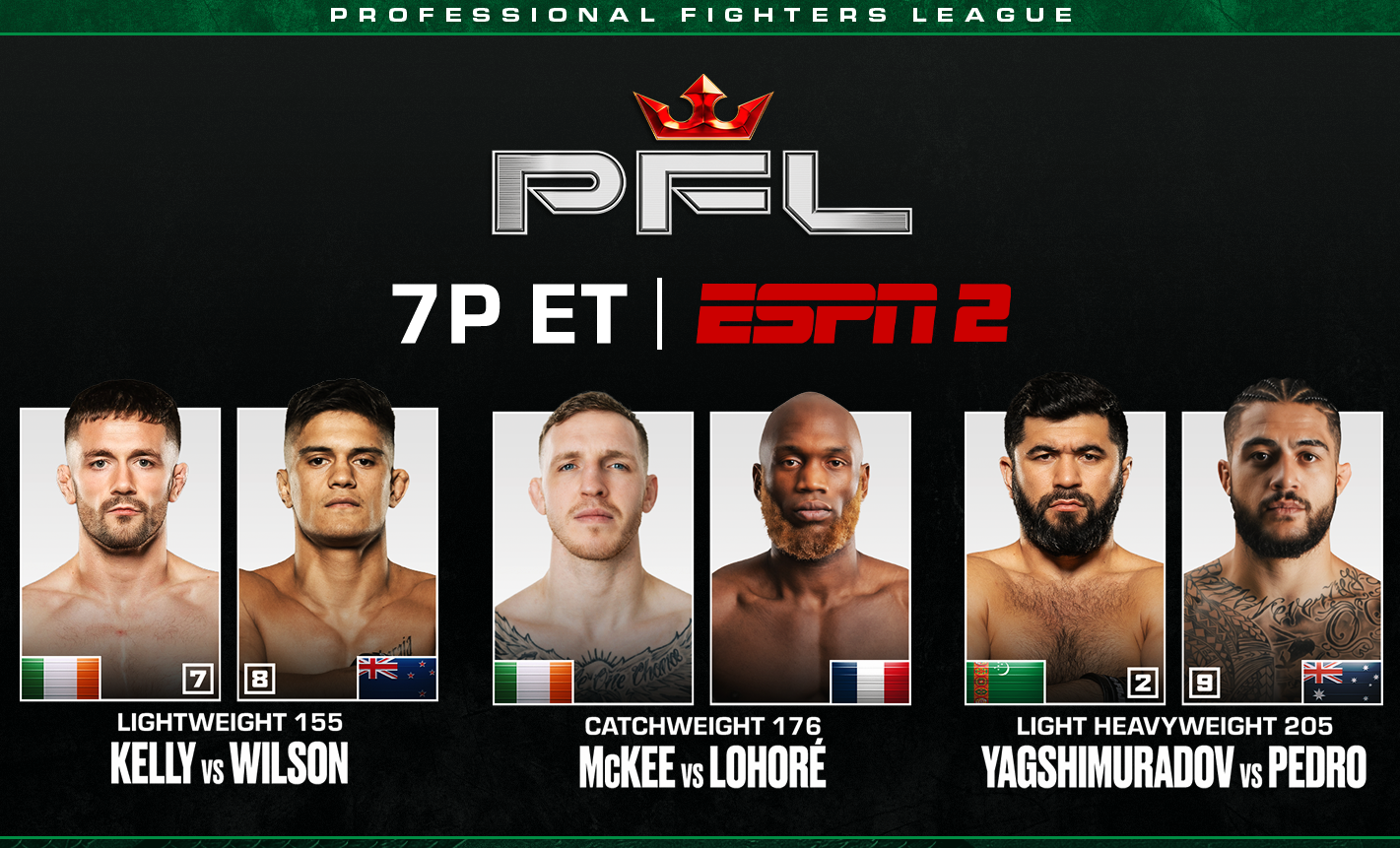 PFL Belfast will take place on April 16. (Supplied)