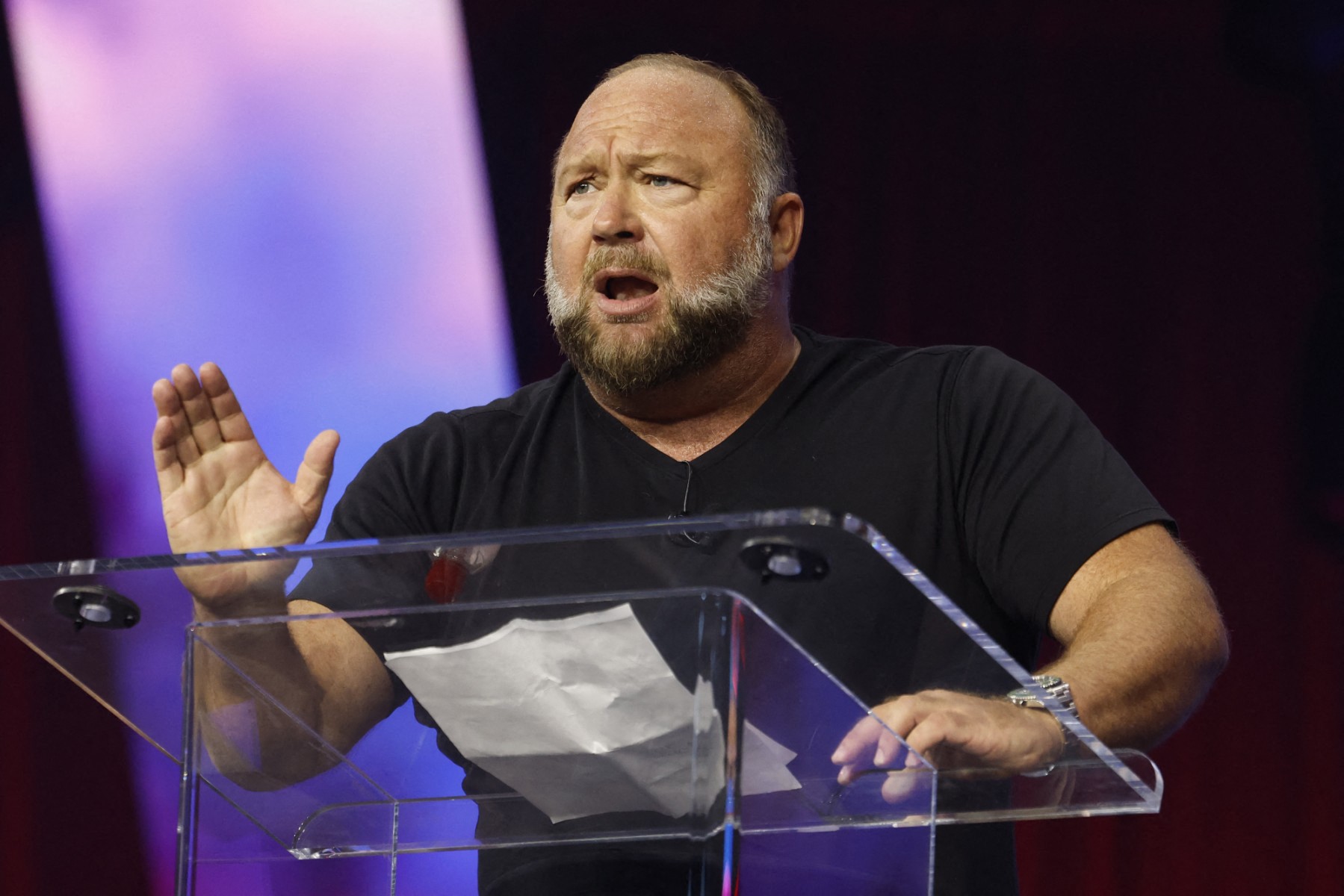 Former Infowars editor slams ‘nonsense’ conspiracy theories at Alex Jones’s outlet