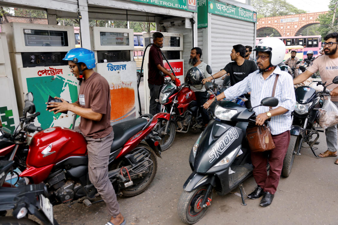 Bangladesh is seeking alternative fuel sources and $2.5 billion in external financing for imports, which account for 95 percent of its fuel. (Reuters)