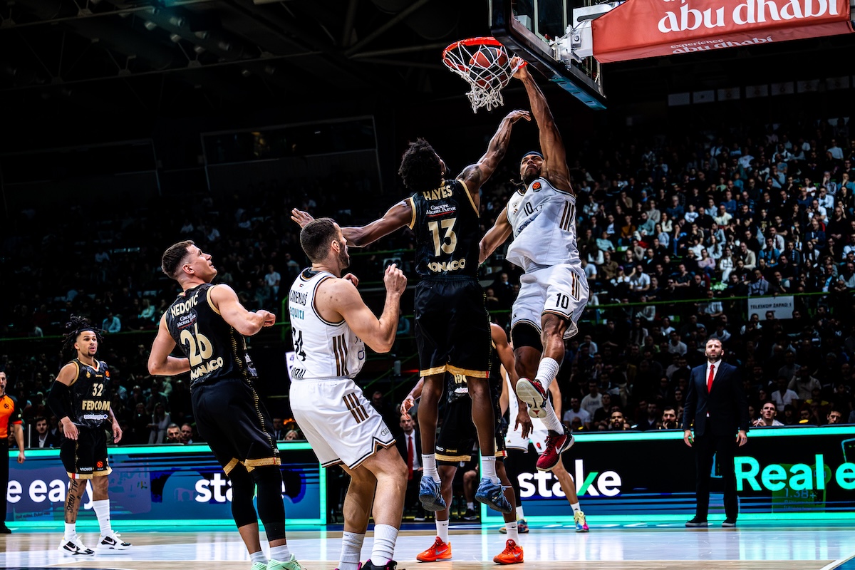 Dubai Basketball defeated Monaco 101-91 in Sarajevo in Round 35 of the EuroLeague. (Supplied)