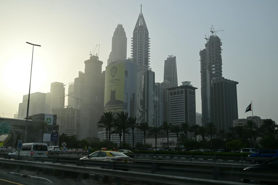Above, the Dubai Marina waterfront in Dubai on Nov. 5, 2025. (AFP file photo)