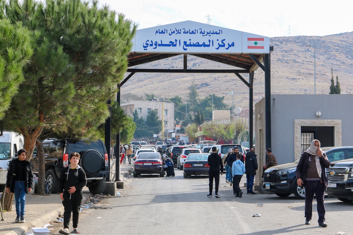 Syrians return to Damascus via Lebanon's Masnaa border crossing east of Beirut on December 8, 2024, following the fall of the Syrian capital to anti-government fighters. (FILE/AFP)