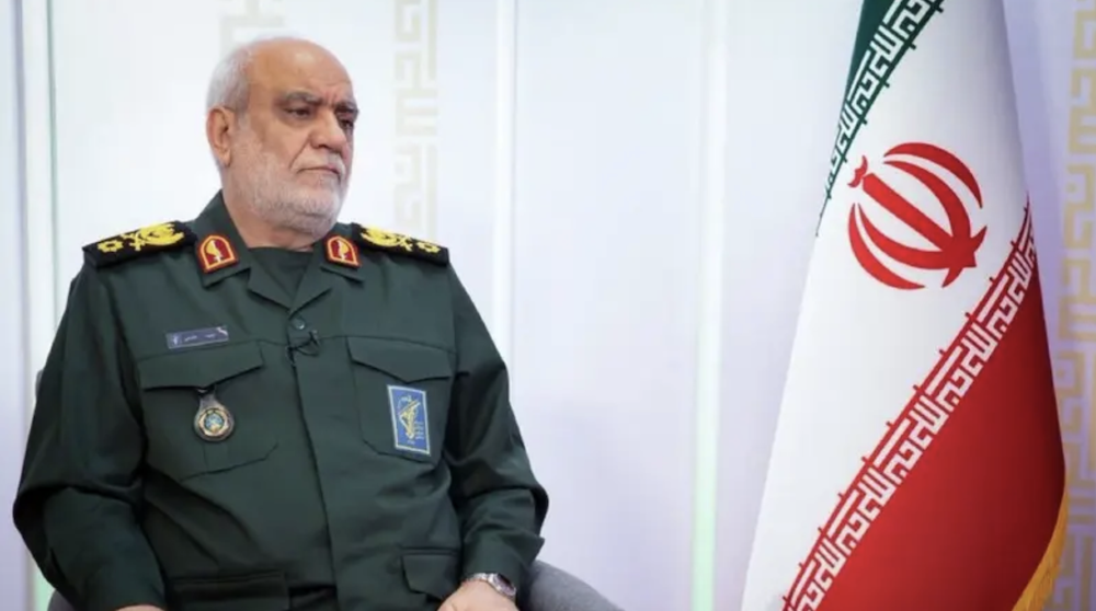 Majid Khademi, the intelligence chief of Iran's Revolutionary Guards. (X)