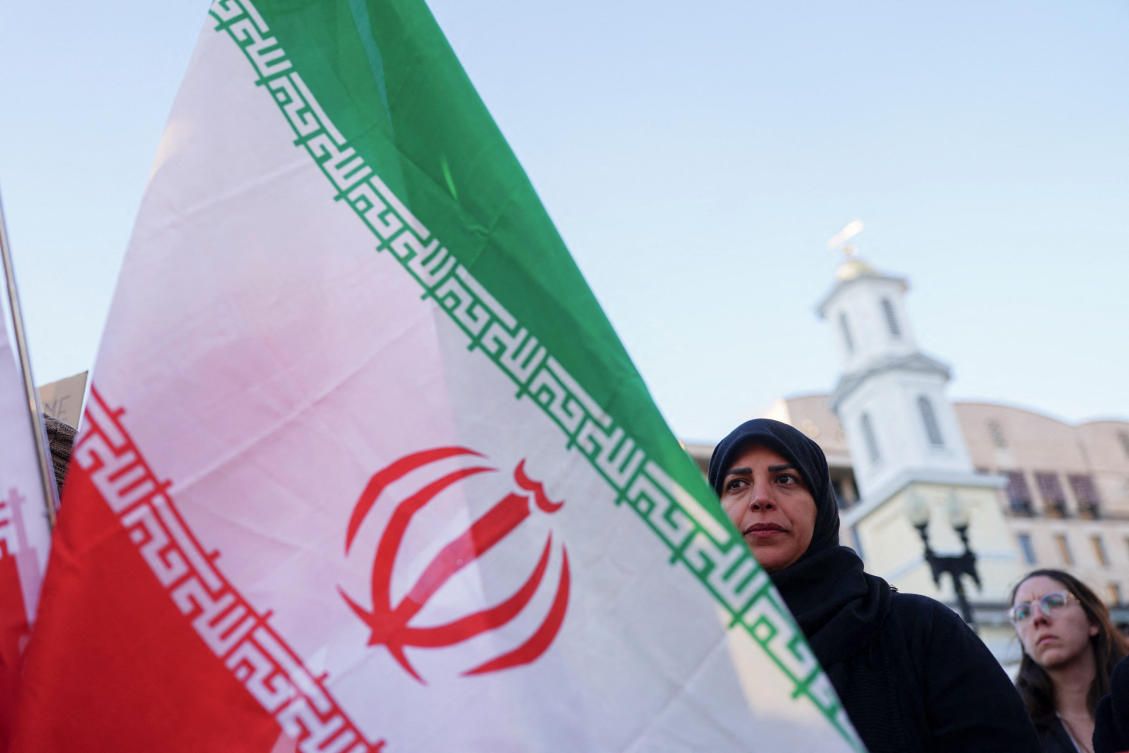 Demonstrators protest against military action in Iran after US President Donald Trump said that he had agreed to a two-week ceasefire with Iran, less than two hours before his deadline for Tehran to reopen the Strait of Hormuz or face widespread attacks on its civilian infrastructure, outside the White House in Washington, D.C., US, April 7, 2026. (Reuters)