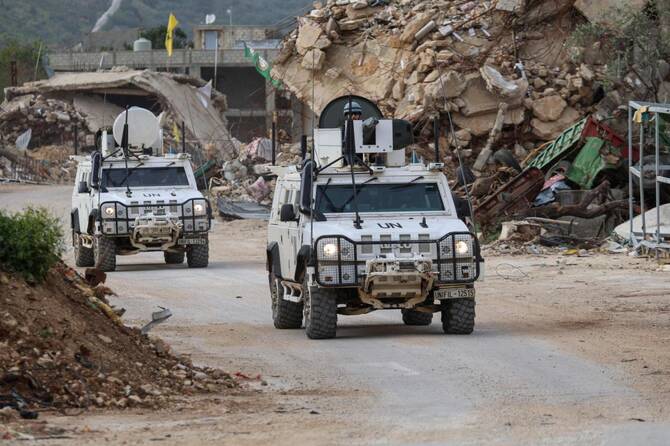 Spain summoned Israel’s top representative to Madrid on Wednesday after the Israeli military briefly arrested a Spanish soldier from the UN peacekeeping force in Lebanon, foreign ministry sources said. (AFP/File)
