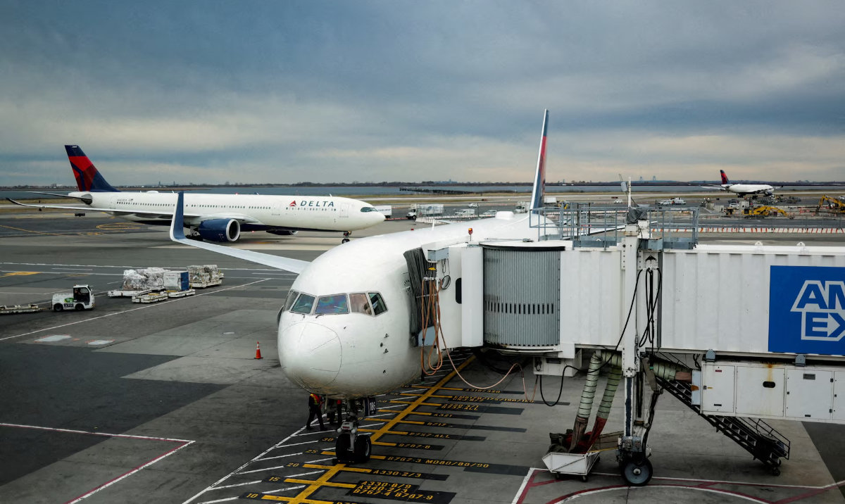 Delta Air Lines planes at John F. Kennedy (JFK) International Airport in New York City, US. (Reuters/File)