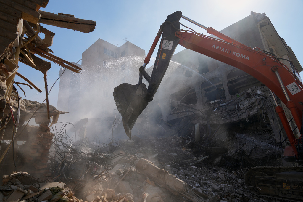 At home, Iran’s leadership remains firmly in control — even though the country’s economy is in tatters and great swathes of infrastructure in ruins from American and Israeli bombs. (AP)