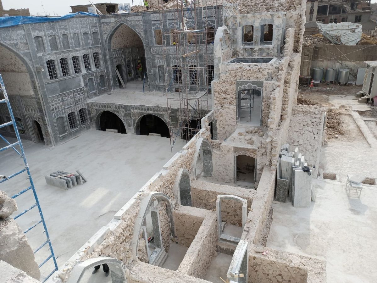 Beit al-Tutunji in Mosul, Iraq. (Courtesy of IHSP/ALIPH)