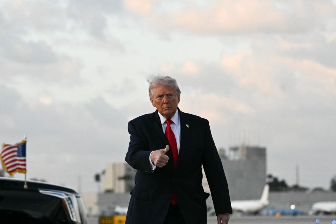 President Donald Trump on Sunday said the US Navy would immediately start blockading the Strait of Hormuz. (AFP)