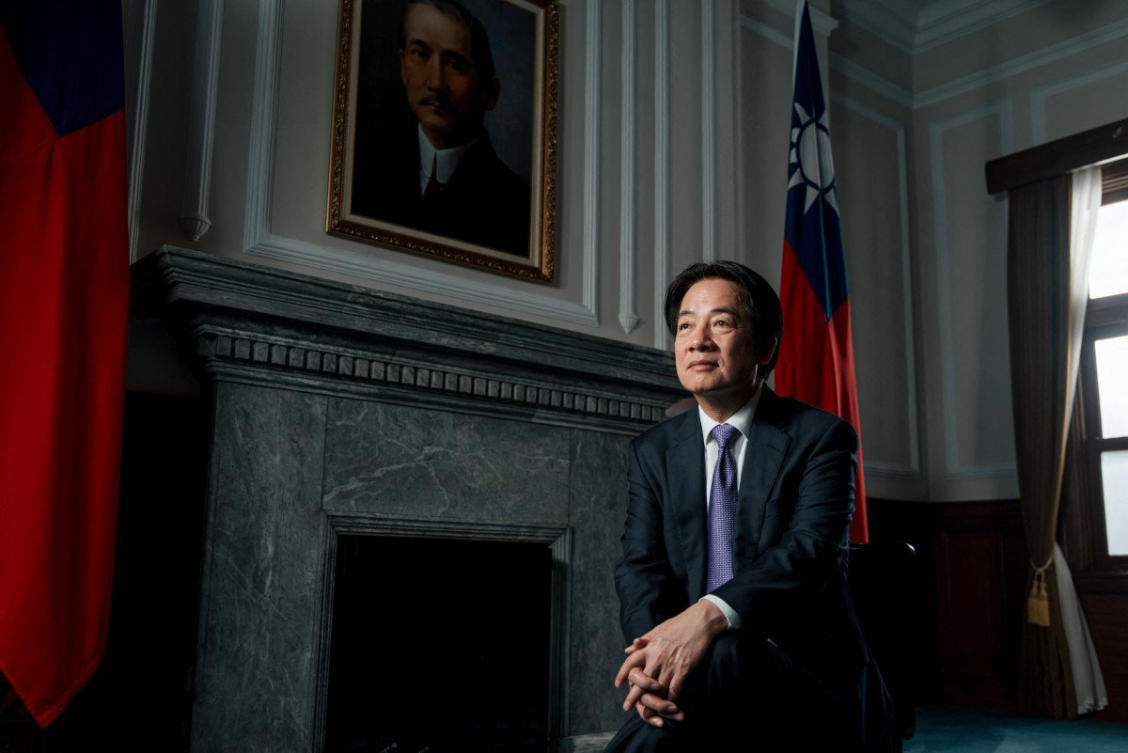Taiwan's President Lai Ching-te has warned that countries in the region would be China's next targets should Beijing seize the democratic island, as he insisted on the need for Taiwan to dramatically shore up its defenses. (AFP)