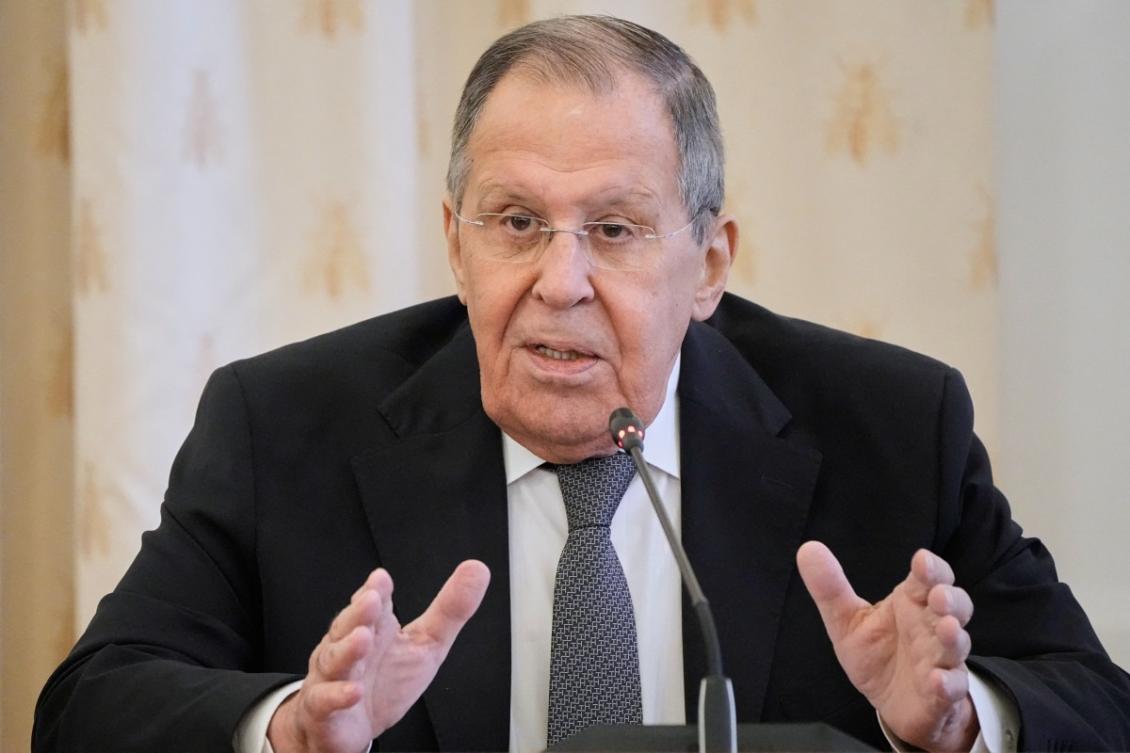 Russian Foreign Minister Sergei Lavrov, above, held a call with China’s top diplomat Wang Yi on April 5, agreeing they would work together to deescalate tensions in the Middle East. (Reuters file photo)