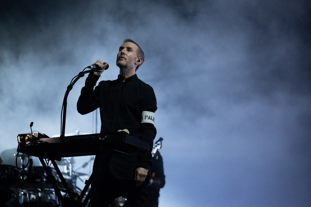 Robert Del Naja, the frontman of UK band Massive Attack. (File/ AFP)