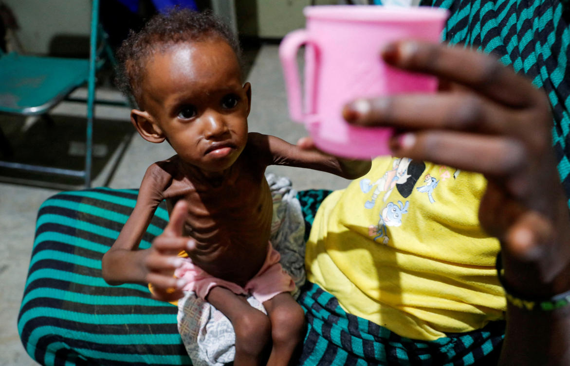 More than 21 million people in Sudan face acute food insecurity, while two-thirds of the population urgently needs assistance, according to the UN. (Reuters)