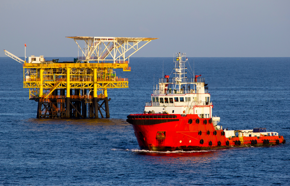 Brent futures edged 37 cents lower, or around 0.37 percent, to $98.99 at 2:57 p.m. Saudi time. Shutterstock
