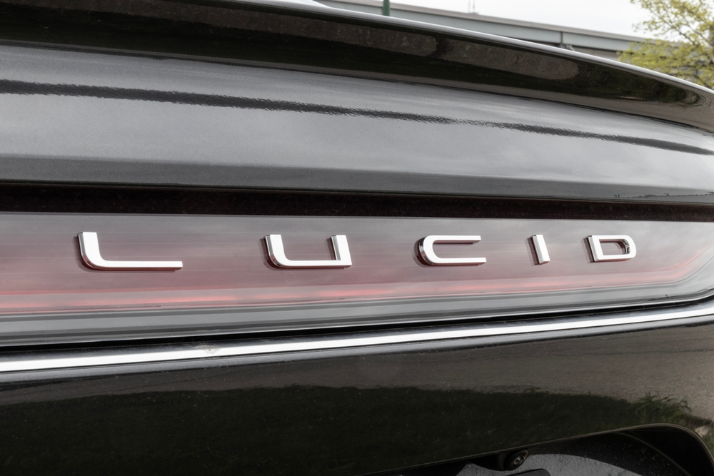 Lucid Group’s latest capital raise builds on a series of prior funding rounds led largely by PIF. Shutterstock