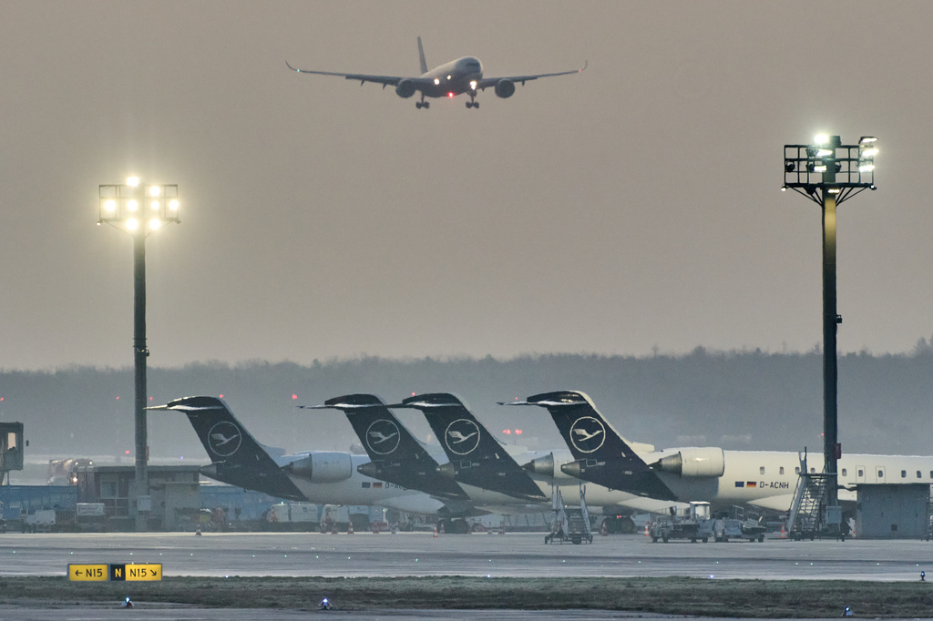 German airline Lufthansa is closing its regional subsidiary because of higher fuel prices and industrial action. (AP/File)