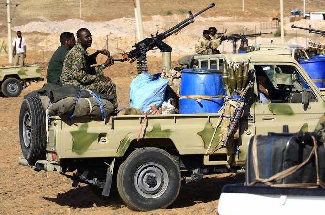 US sanctions 3 people, 2 firms over allegedly recruiting Colombian mercenaries in Sudan war