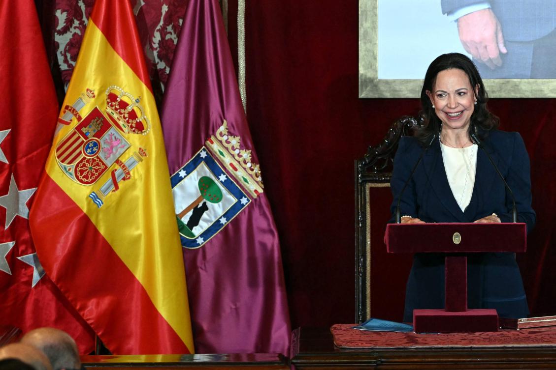 Venezuela’s Machado doesn’t regret gifting Nobel Peace Prize to Trump