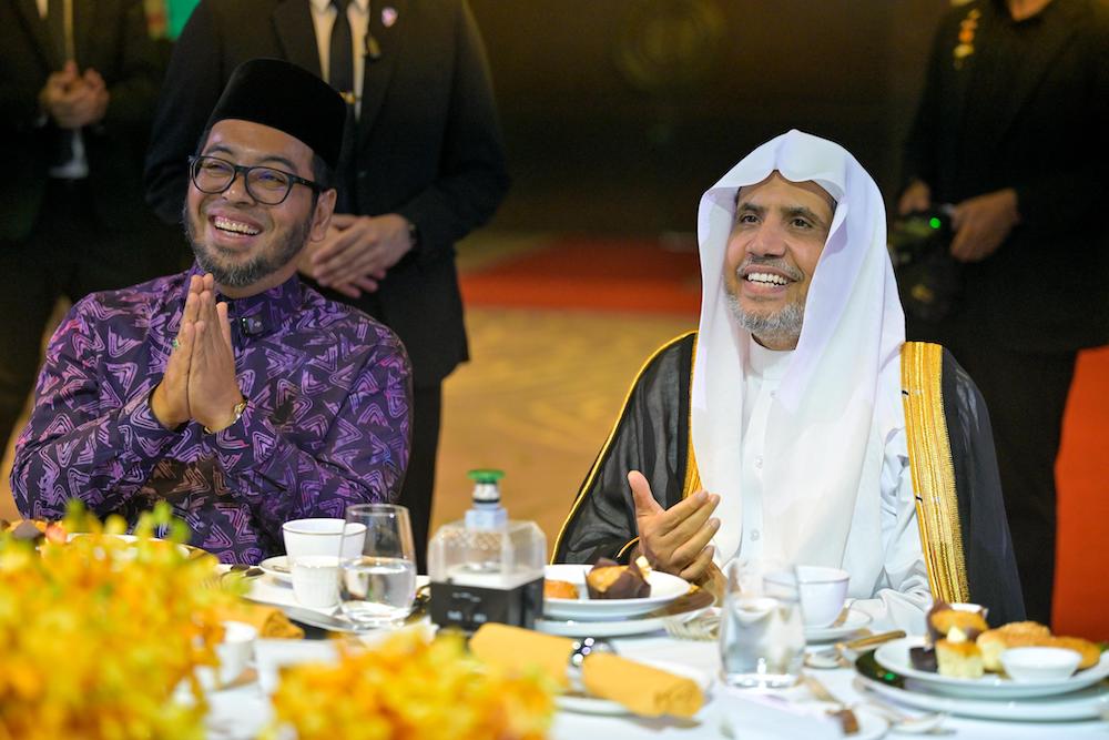 The head of the Muslim World League and chairman of the Association of Muslim Scholars inaugurated the Global Council for Scientific Miracles in the Holy Qur’an and Sunnah on Sunday. (Supplied)