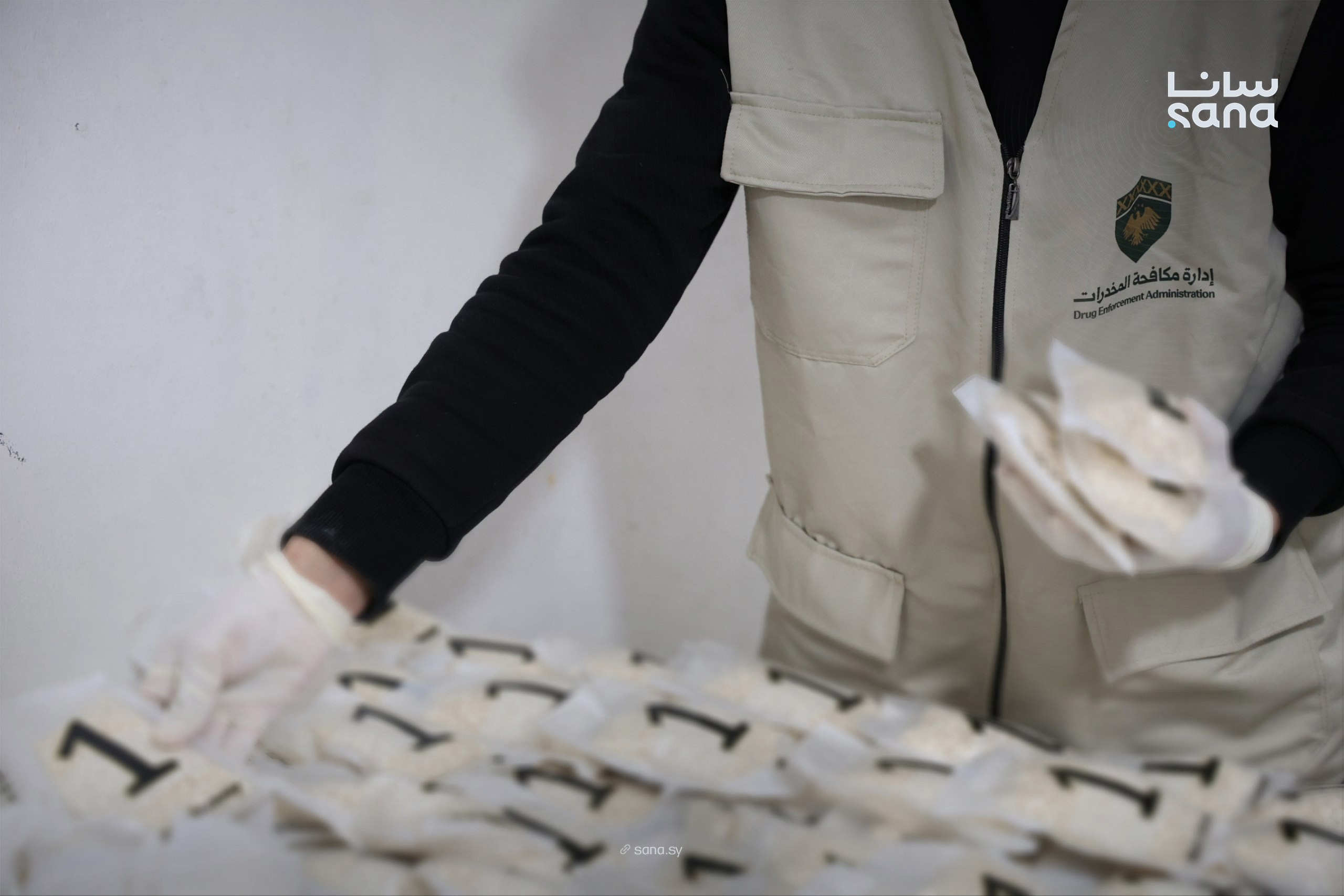 Early in April, Syrian and Iraqi anti-narcotics authorities seized around 1 million Captagon pills. (SANA)