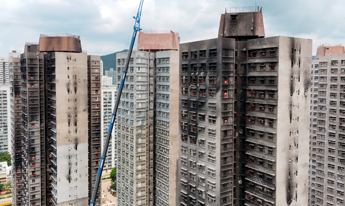 Hong Kong fire victims to return to burned homes, grieving losses and grappling with trauma