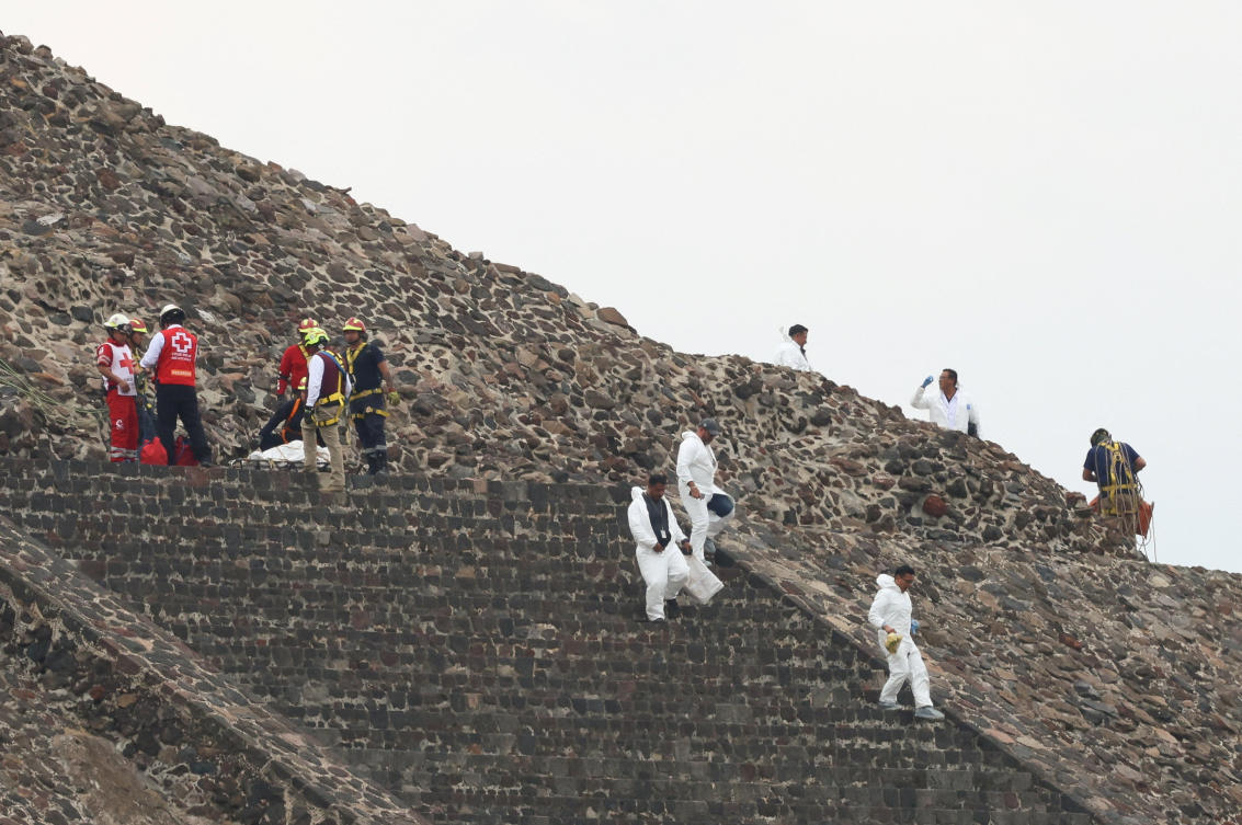 The midday shooting stunned tourists to one of Mexico’s most visited pre-Hispanic sites, less than two months before the 2026 World Cup kicks off with games in Mexico, the US and Canada. (Reuters)