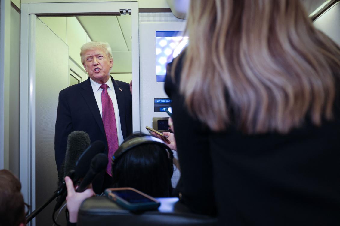 US President Donald Trump regularly uses the term “nuclear dust” to refer to Iran’s stock of enriched uranium. (Getty Images/AFP)