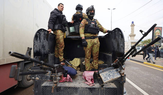 Iran has granted its commanders greater autonomy over militias in Iraq, allowing some groups to carry out operations without Tehran’s approval, a shift driven by the pressures of the war, three militia members and two other officials said. (AFP/File)