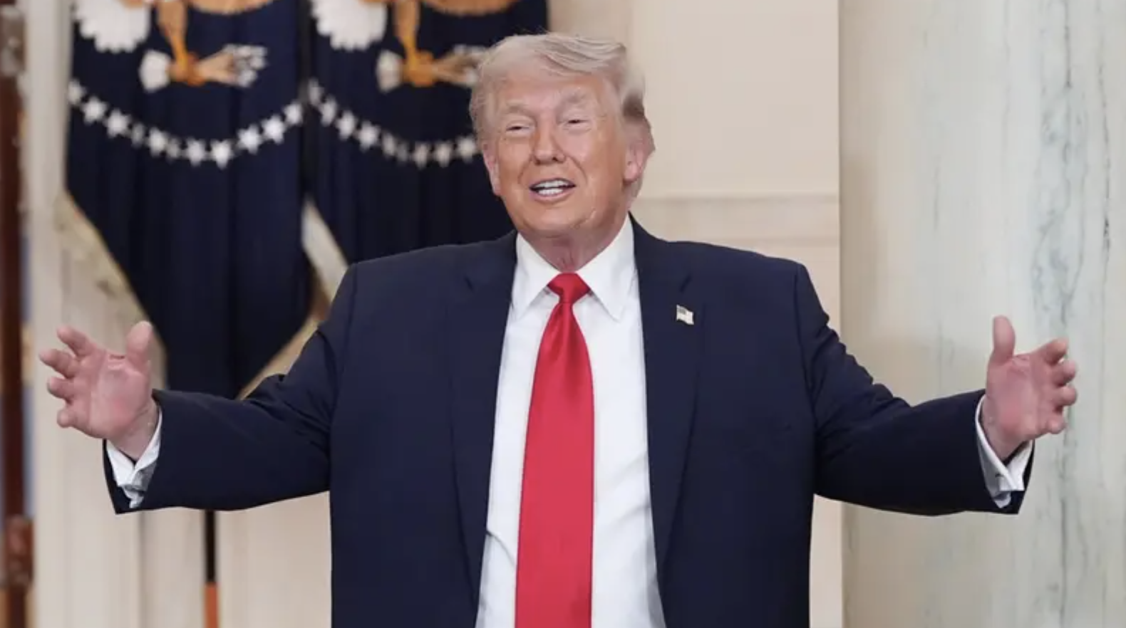 President Donald Trump told CNBC in an interview on Tuesday that he did not want to extend a ceasefire with Iran, adding the US was in a strong negotiating position and would end up with what he called a great deal. (AP/File Photo)