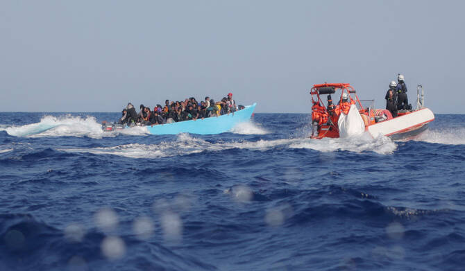 Around 7,900 people died or disappeared on migration routes in 2025, taking the total dead and missing since 2014 beyond 80,000, the United Nations’ migration agency said Tuesday. (Reuters/File)