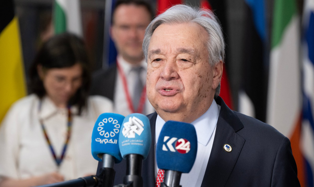 New secretary-general will be elected this year for a five-year term starting on Jan. 1, 2027, taking over from current chief Antonio Guterres. (AFP)