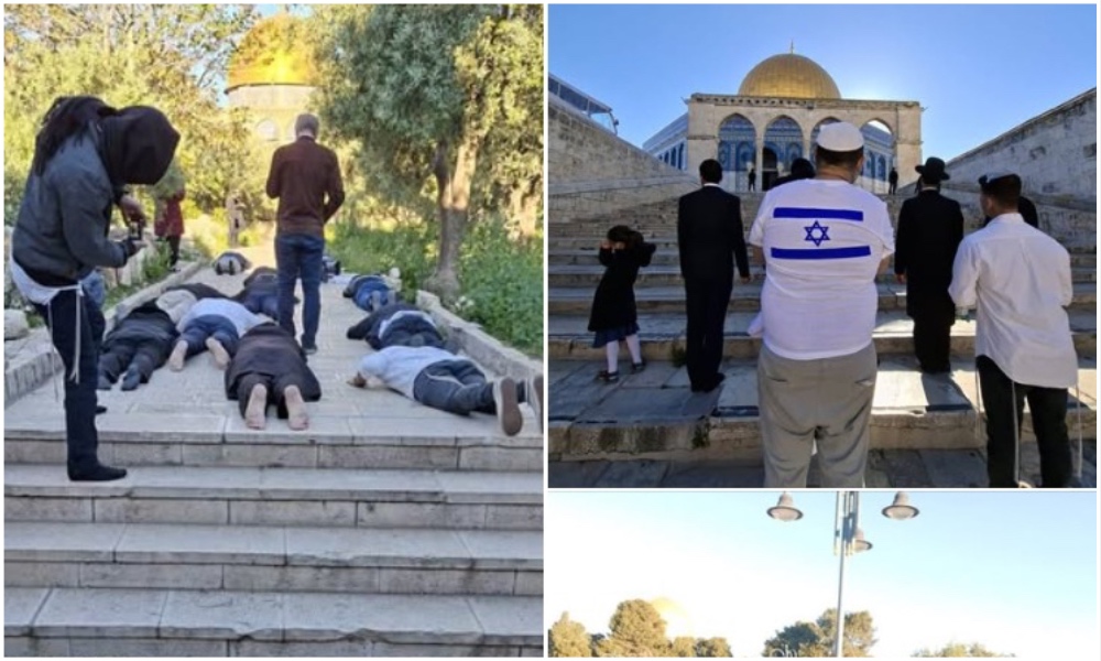 Over 500 Israeli settlers storm Al-Aqsa Mosque compound in Jerusalem