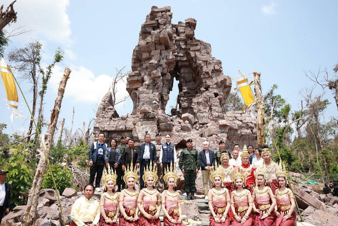 Thailand ceremony at disputed border temple draws Cambodia rebuke