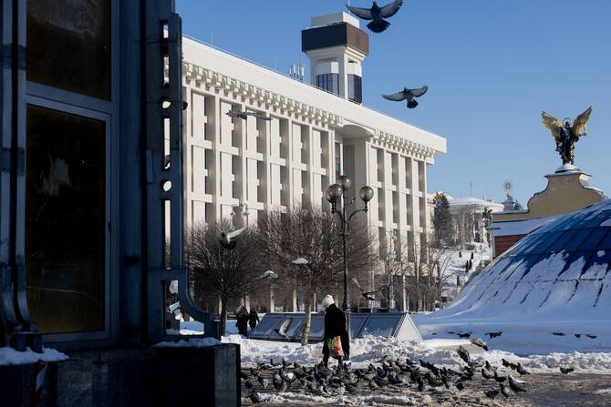The European Union on Thursday approved a massive loan package to help Ukraine meet its economic and military needs for the next two years, the bloc’s Cypriot presidency said, after Hungary lifted its veto. (AFP/File)