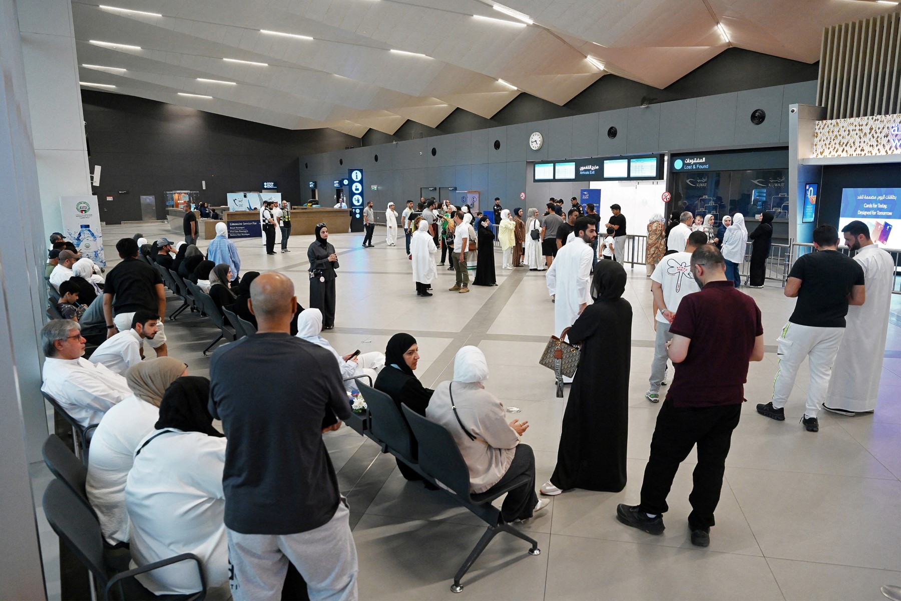 Kuwait reopened its airspace at Kuwait International Airport on Thursday night with initial flights departing for London, Istanbul, Lahore, Dhaka, Manila, Cairo and Riyadh, among others, by Sunday. (AFP file photo)