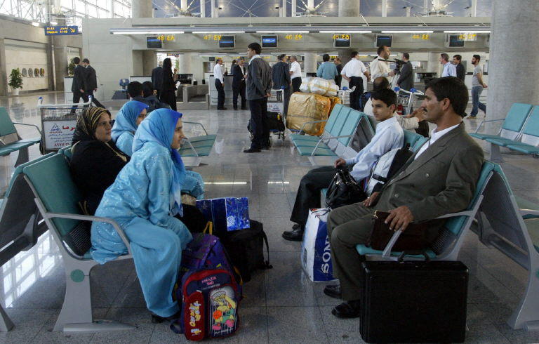 International flights from Tehran’s Imam Khomeini Airport – to Istanbul and Muscat – will resume on Saturday, ISNA news agency reported. (AFP file photo)