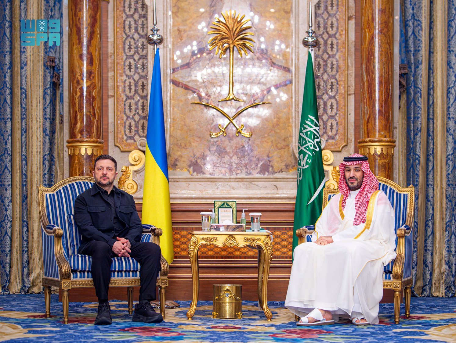 Saudi crown prince, Ukrainian president hold talks in Jeddah