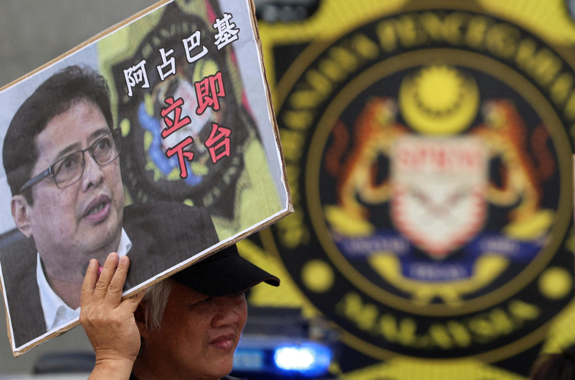 Azam Baki, who has been at the Malaysian Anti-Corruption Commission’s helm since 2020, has faced several allegations during his tenure, including that he improperly held shares in a public listed company. (Reuters)